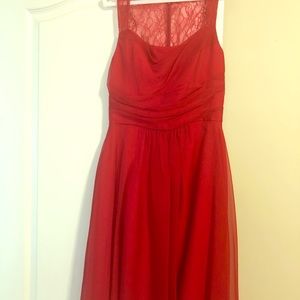 Jasmine Bridal Red Cocktail Dress